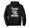 Soccer Mimi Leopard Heart Grandma Hoodie - Fun Novelty Design Men Women