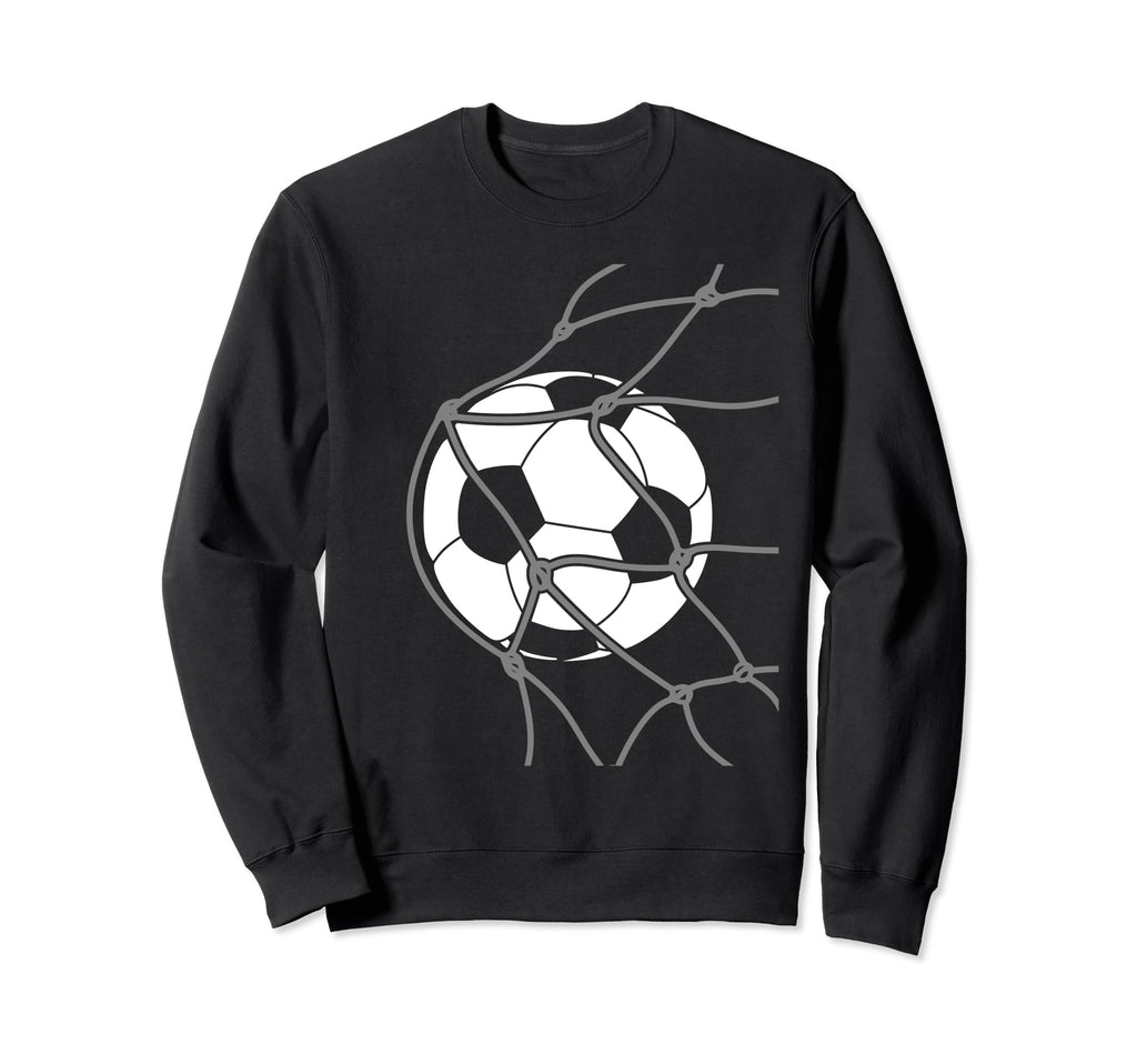 Soccer Ball Goal Funny Player Sweatshirt - Aesthetic Graphic Men Women