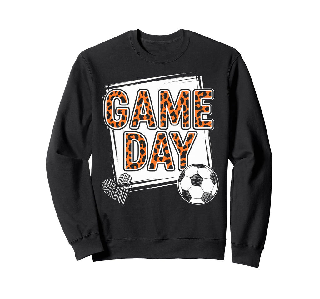 Game Day Soccer Player Fan Sweatshirt - Aesthetic Graphic for Adults