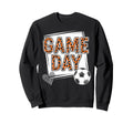 Game Day Soccer Player Fan Sweatshirt - Aesthetic Graphic for Adults