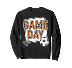Game Day Soccer Player Fan Sweatshirt - Aesthetic Graphic for Adults