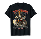 Boxer Motorbike Love Footbal Soccer T-Shirt - Fun Novelty Design Men Women