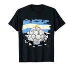 Argentina Soccer Ball Argentina T-Shirt - Trendy Graphic Men Women