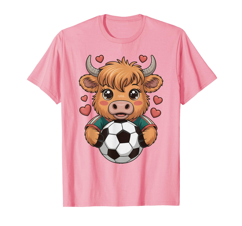 Funny Soccer Heifer Just Who Loves T-Shirt - Minimalist Print Men Women