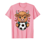 Funny Soccer Heifer Just Who Loves T-Shirt - Minimalist Print Men Women