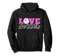 Soccer Soccer Player Love Soccer Hoodie - Aesthetic Graphic Unisex