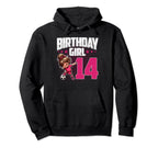 14Th Birthday Soccer Dabbing 14 Years Hoodie - Streetwear Style Men Women