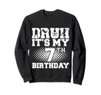 Bruh Its My 7Th Birthday Soccer 7 Sweatshirt - Streetwear Style Unisex