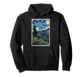 Soccer Player Starry Night Sports Hoodie - Aesthetic Graphic Unisex