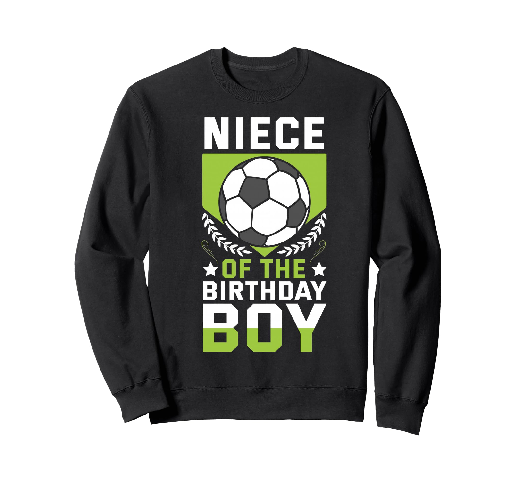 Niece Birthday Soccer Player Bday Sweatshirt - Minimalist Print Men Women
