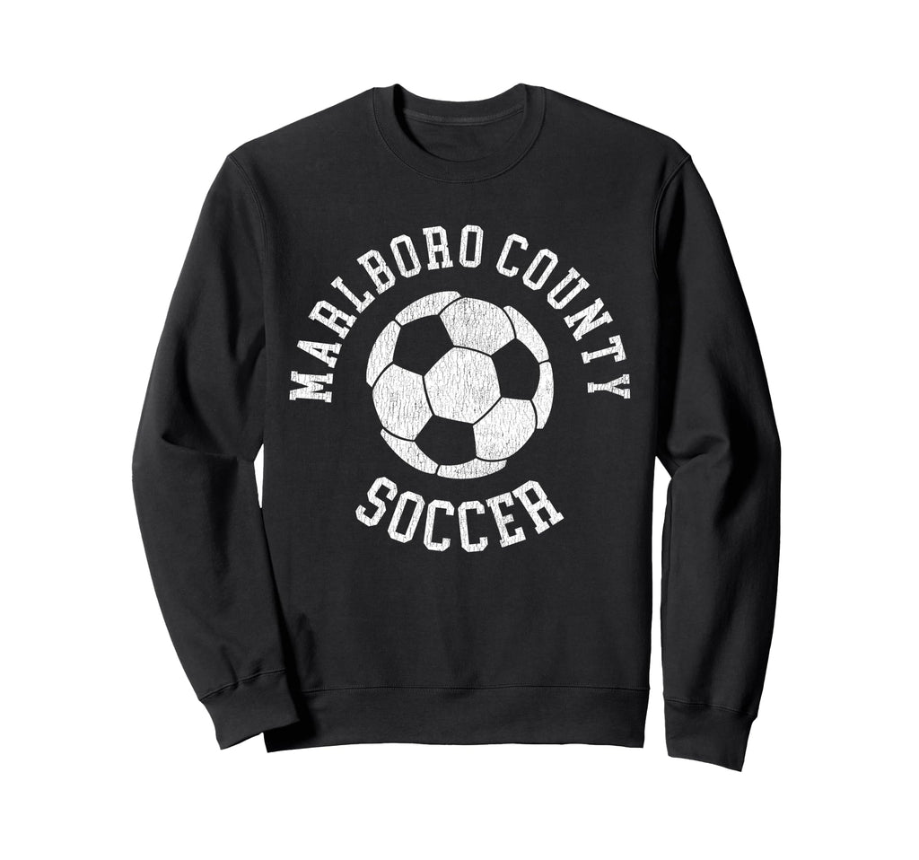 Marlboro County Soccer Distressed Sweatshirt - Streetwear Style Men Women
