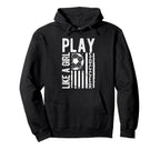 Play Like Soccer Soccer Motivation Hoodie - Trendy Graphic Unisex