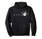 Welder Heartbeat Welders Welding Hoodie - Unique Graphic for Adults