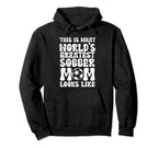 Worlds Greatest Soccer Mom Soccer Mom Hoodie - Custom Art Print Unisex