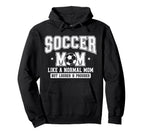 Soccer Mom Like Normal Mom But Louder Hoodie - Aesthetic Graphic Men Women