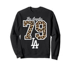Ladies Football Soccer Leopard Womens Sweatshirt - Graphic Print Unisex