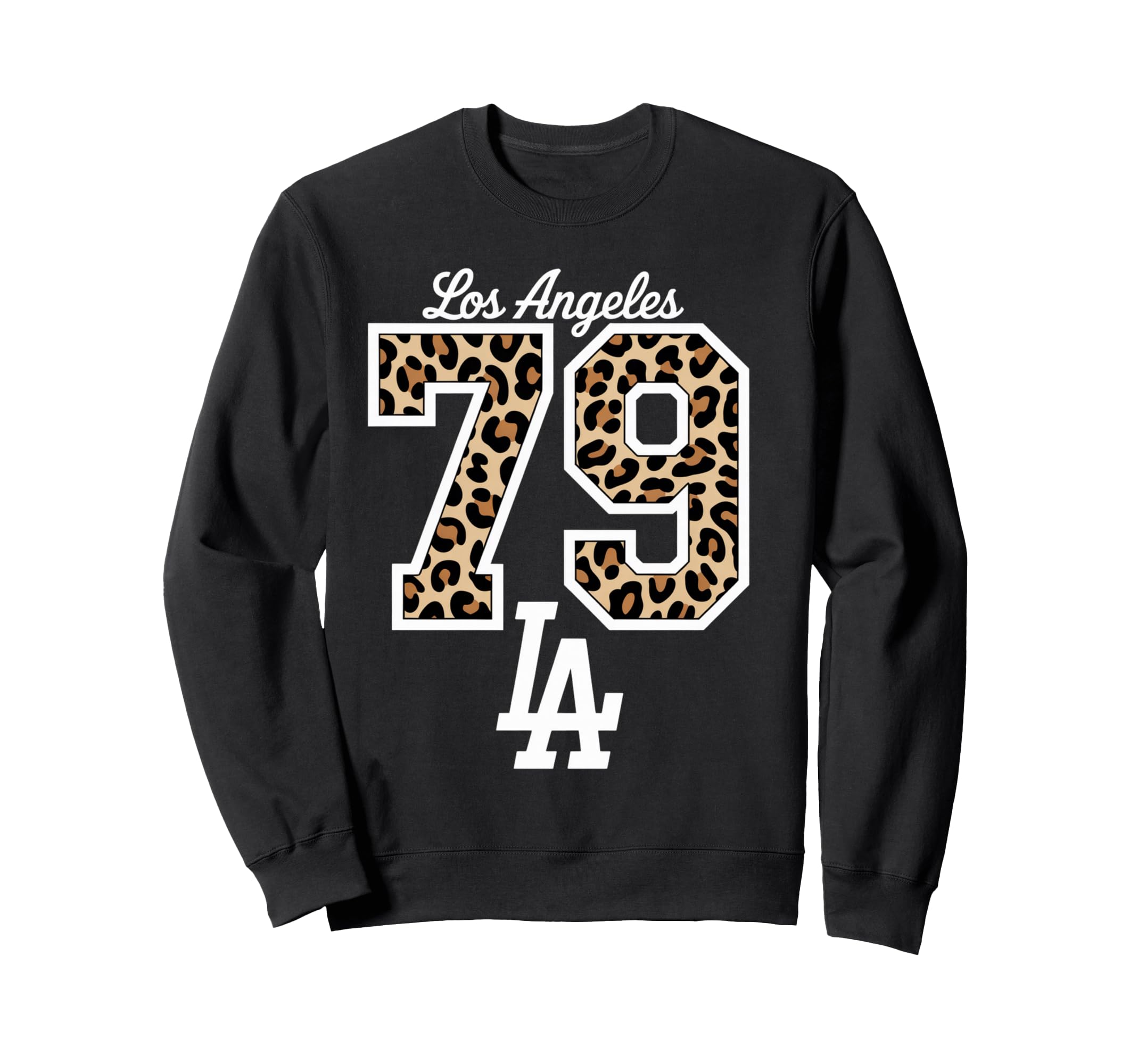 Ladies Football Soccer Leopard Womens Sweatshirt - Graphic Print Unisex