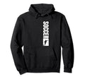 Soccer Coach Distressed Soccer Player Hoodie - Streetwear Style for Adults