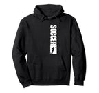 Soccer Coach Distressed Soccer Player Hoodie - Streetwear Style for Adults