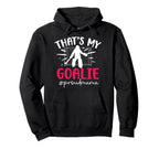 Proud Field Hockey Goalie Mama Field Hoodie - Minimalist Print Unisex
