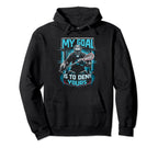 Goalkeeper Lax Goalie Lacrosse Goalie Hoodie - Trendy Graphic Unisex