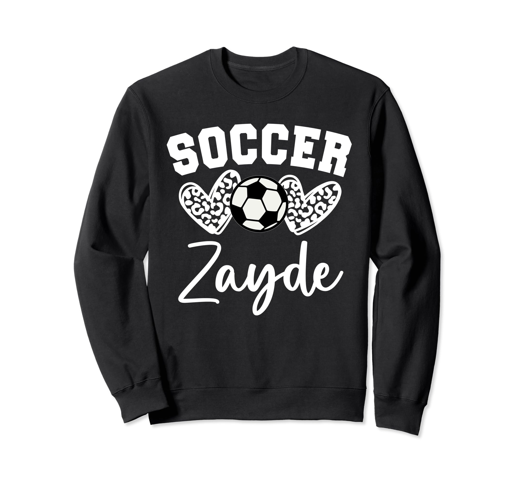 Soccer Zayde Matching Family Soccer Sweatshirt - Graphic Print Unisex