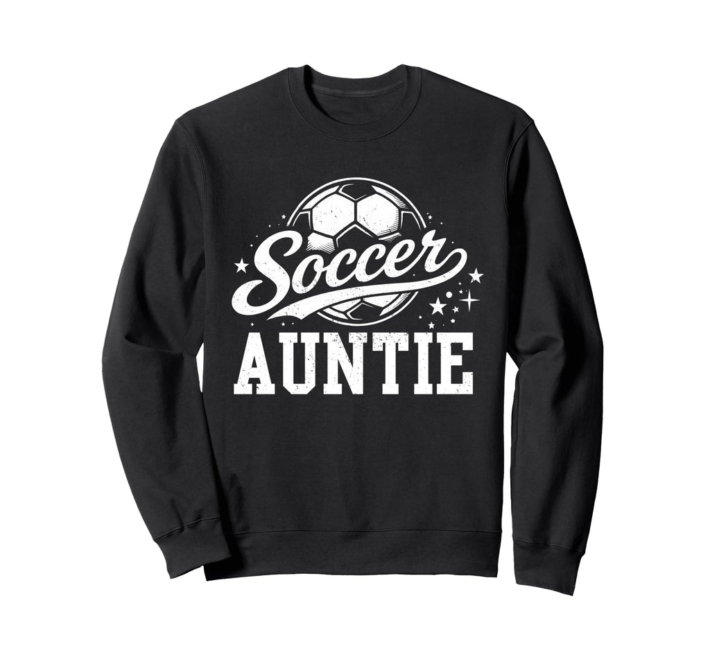 Soccer Auntie Family Matching Sweatshirt - Aesthetic Graphic for Adults