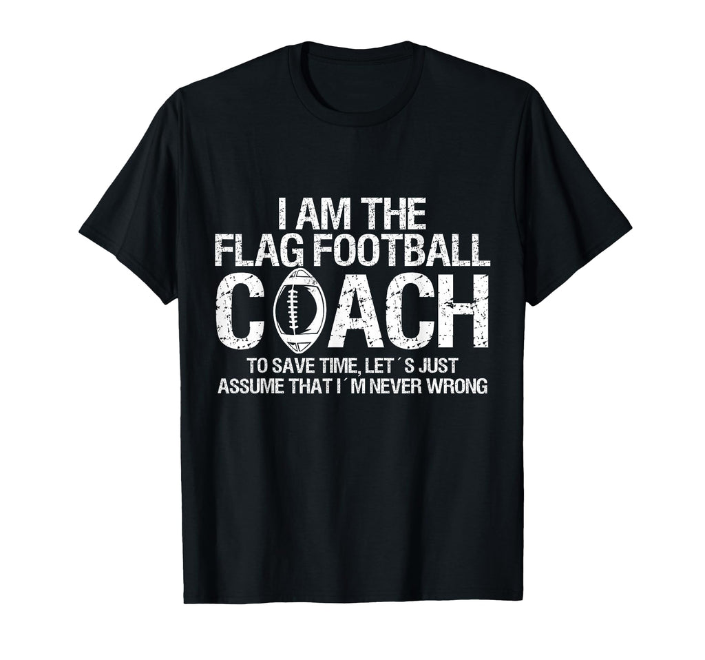 Flag Football Outfits Flag T-Shirt - Casual Everyday Wear Men Women