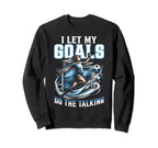Funny Soccer Player Soccer Soccer Sweatshirt - Fun Novelty Design Unisex