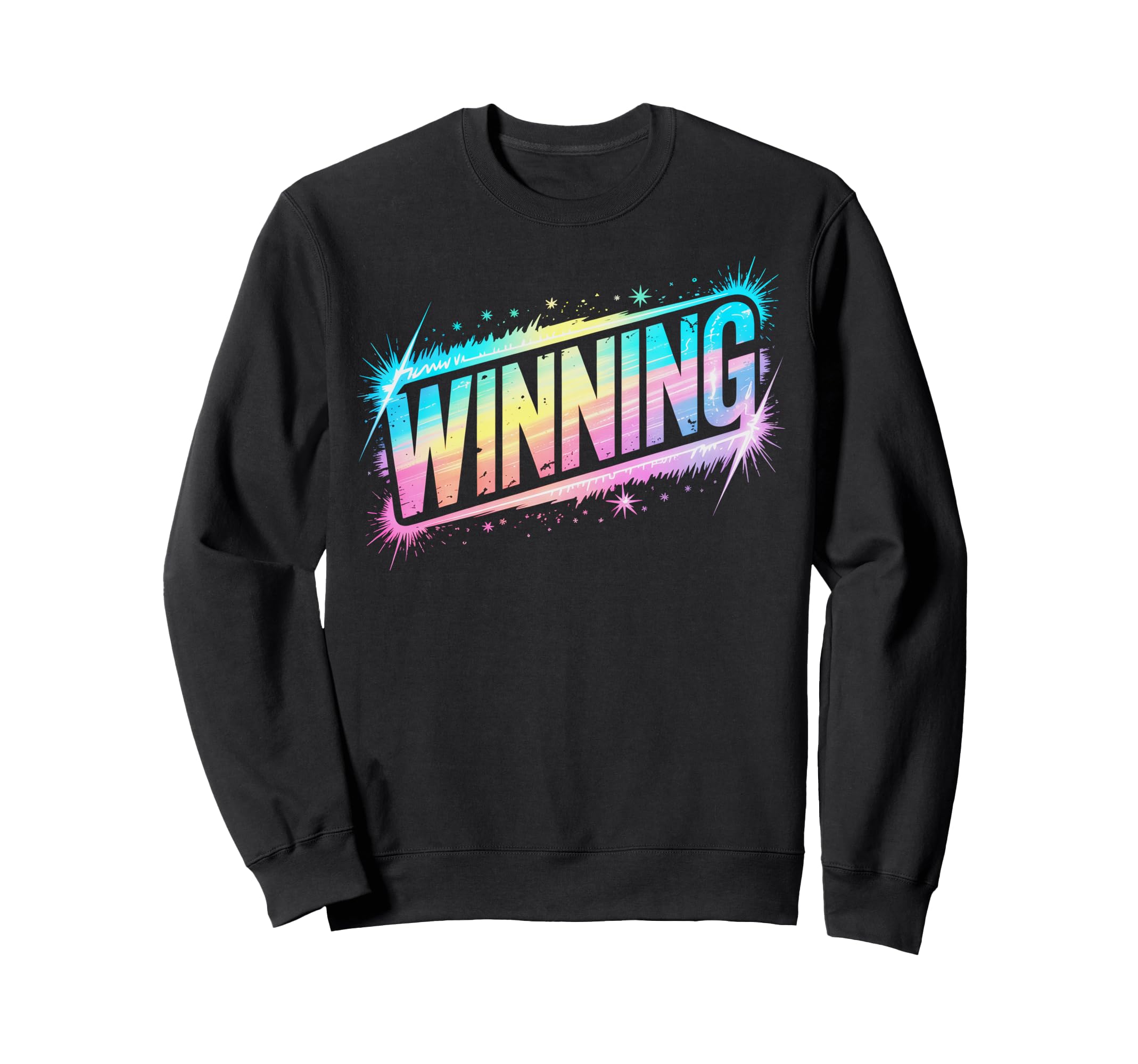 Lets Go Winning Winner Win Competition Sweatshirt - Trendy Graphic Unisex