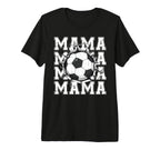 Soccer Mama Cracked Wall Family T-Shirt - Minimalist Print for Adults