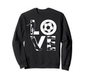 Soccer Love Gift Football Player Sweatshirt - Streetwear Style for Adults