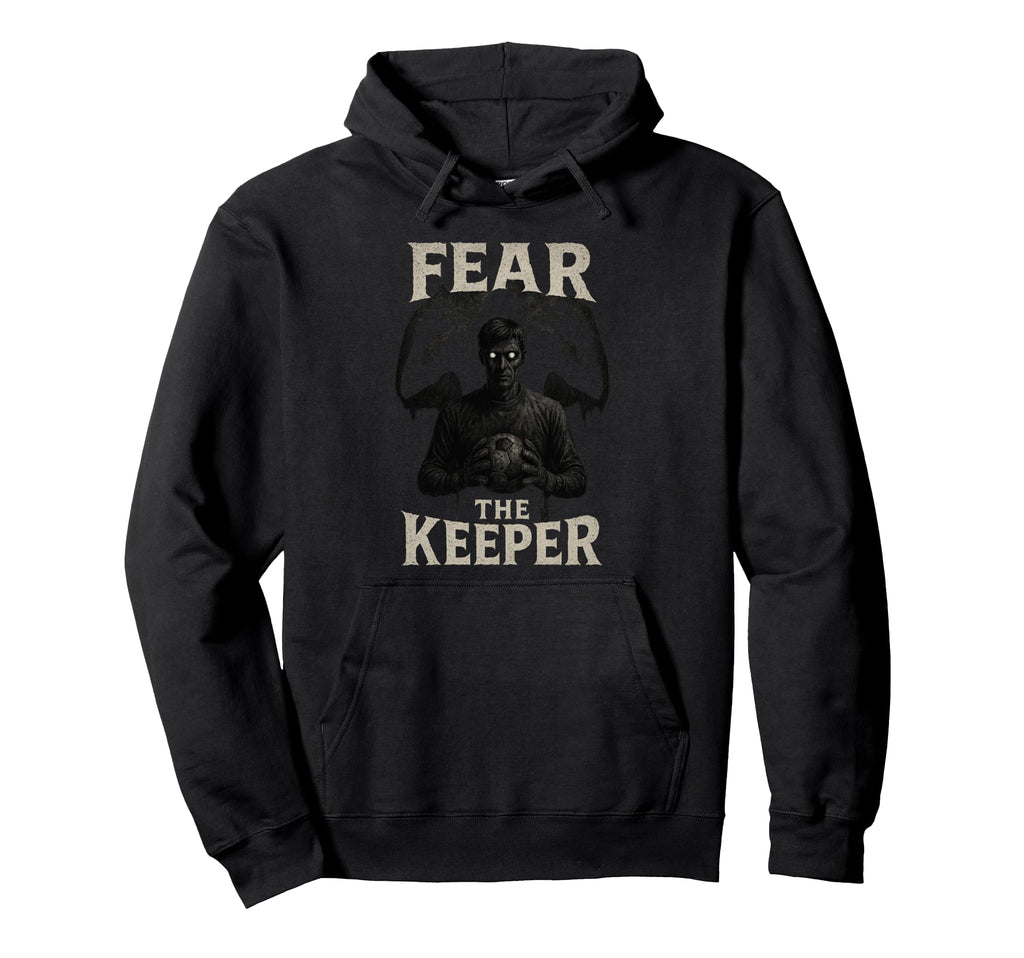 Scary Soccer Goalkeeper Horror Fear Hoodie - Graphic Print Men Women