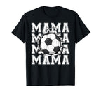 Soccer Mama Cracked Wall Family T-Shirt - Trendy Graphic for Adults