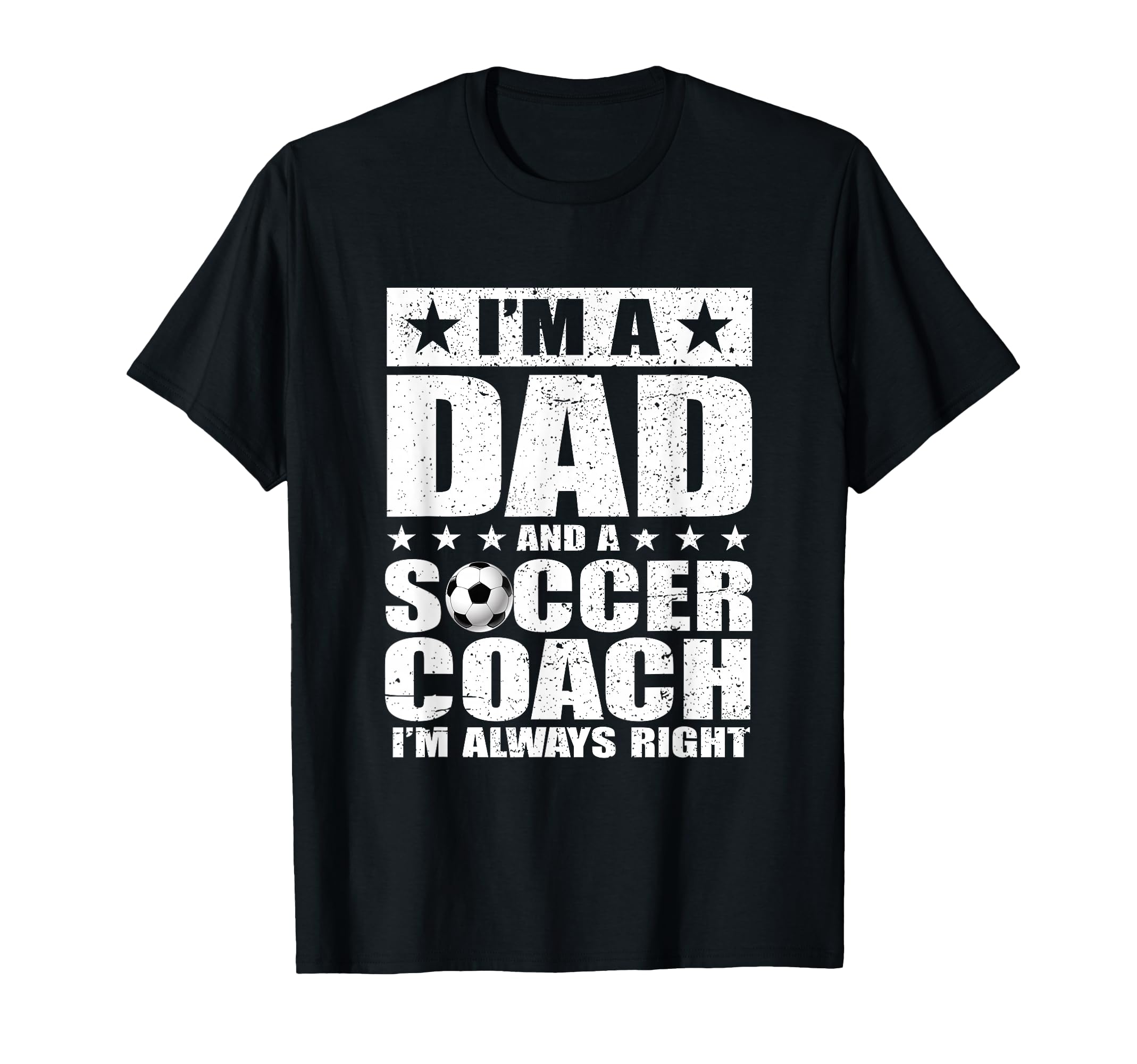 Dad Soccer Coach Fathers Day Shirts Gift T-Shirt - Streetwear Style Unisex