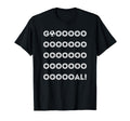 Goal Scoring Soccer Soccer Player T-Shirt - Aesthetic Graphic for Adults