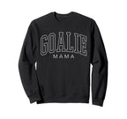Goalie Mama Soccer Goalie Family Mom Sweatshirt - Minimalist Print Unisex