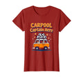 Carpool Captain Soccer Mom T-Shirt - Casual Everyday Wear Unisex