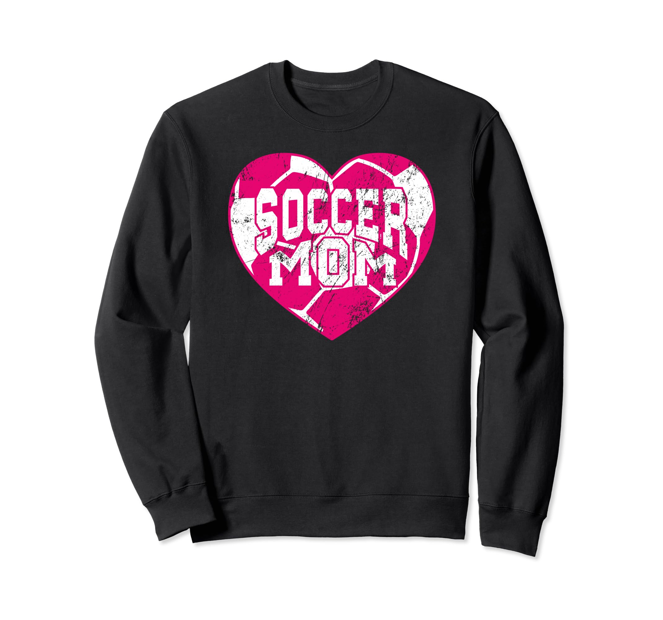 Soccer Mom Heart Teens Sweatshirt - Minimalist Print Unisex