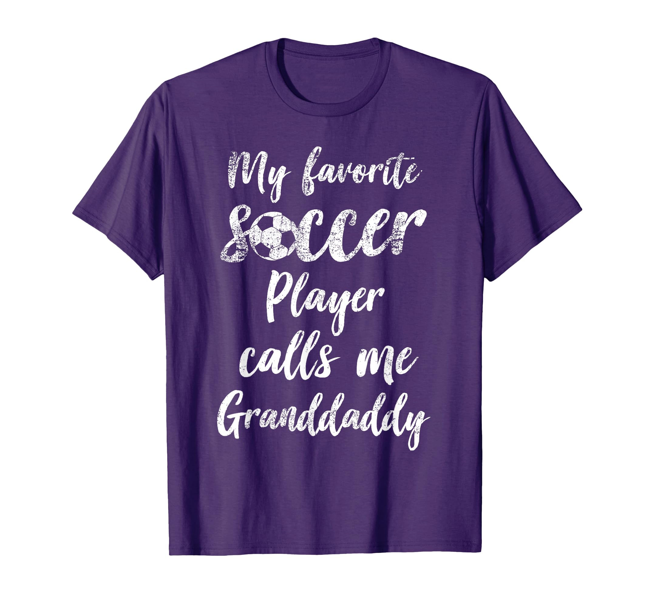 My Favorite Soccer Player Calls Me T-Shirt - Novelty Apparel for Adults