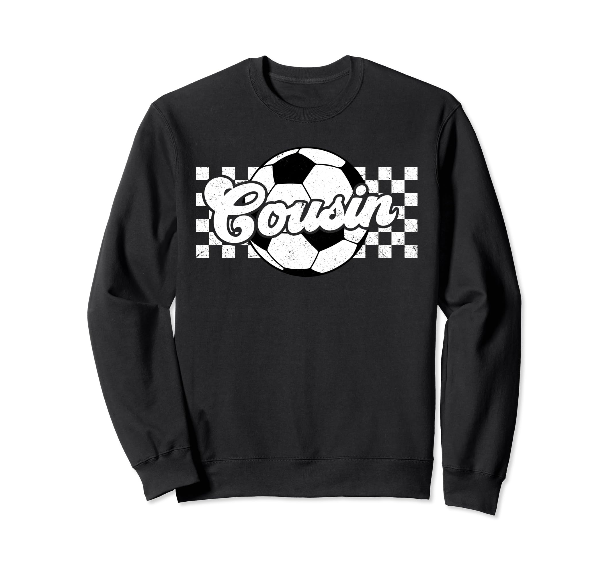 Soccer Cousin Sport Lover Family Sweatshirt - Unique Graphic for Adults