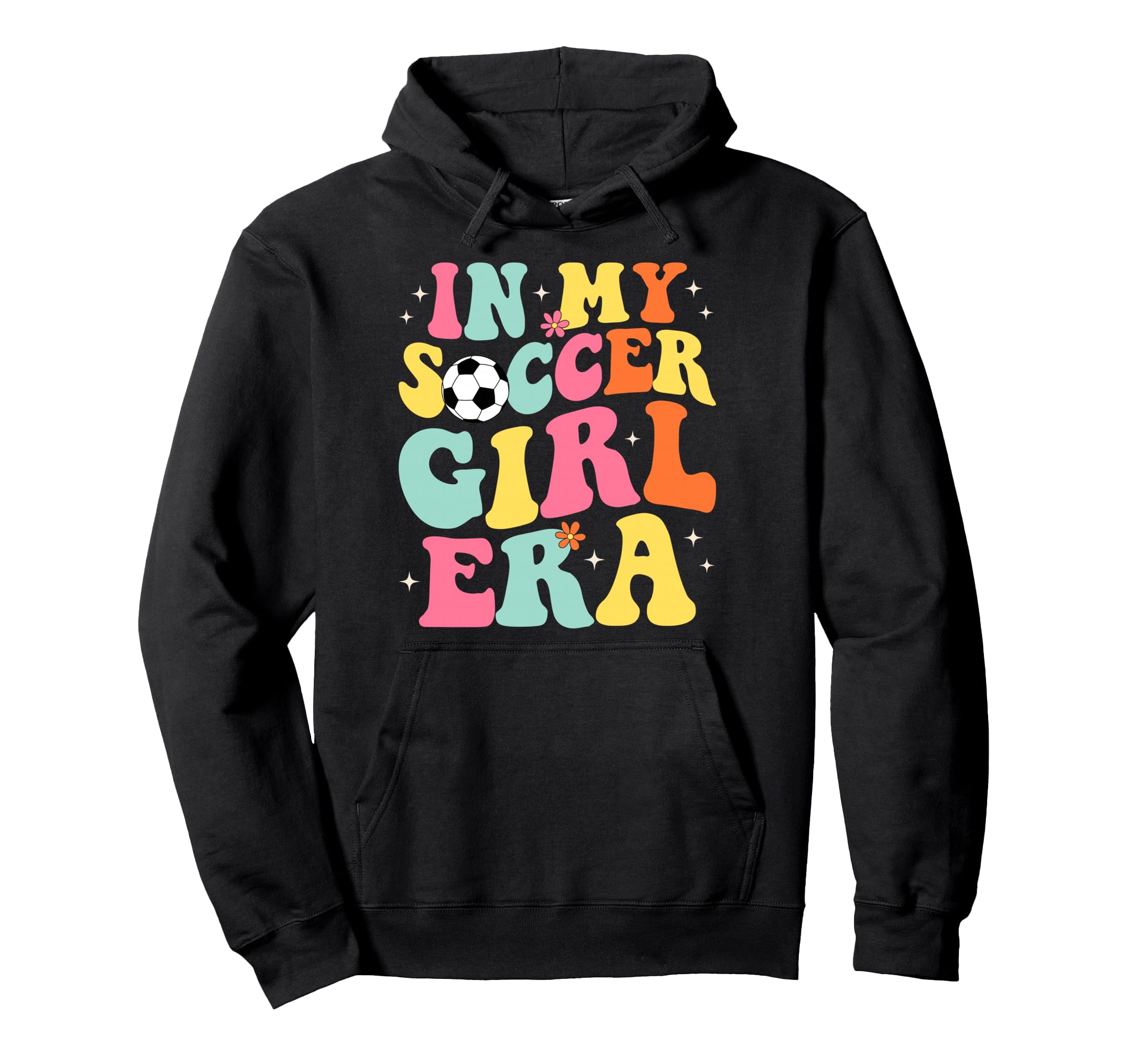 My Soccer Era Groovy Soccer Hoodie - Custom Art Print for Adults