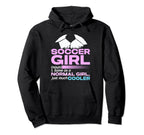 Soccer Same As Normal Just Much Hoodie - Fun Novelty Design Men Women