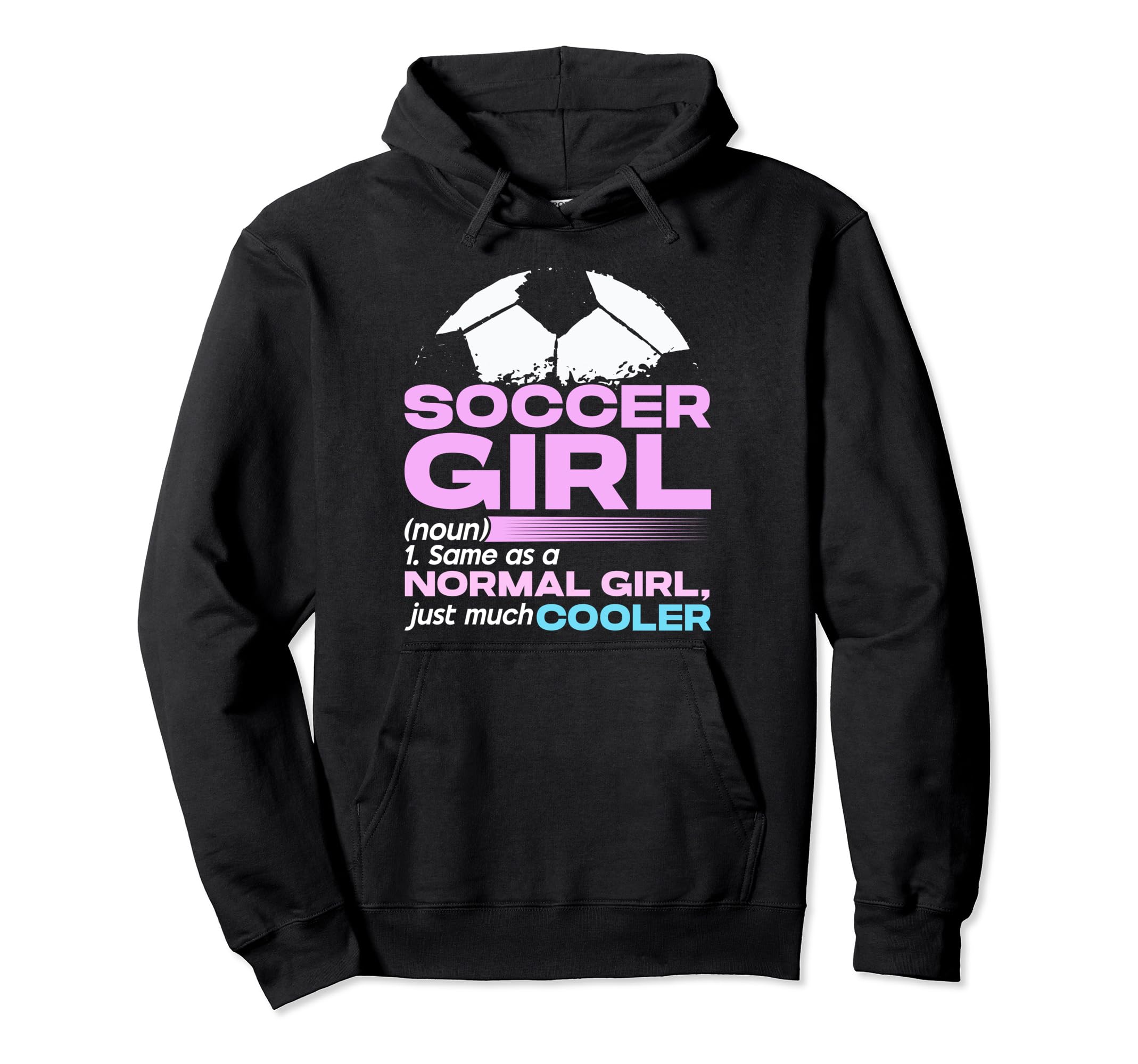 Soccer Same As Normal Just Much Hoodie - Fun Novelty Design Men Women
