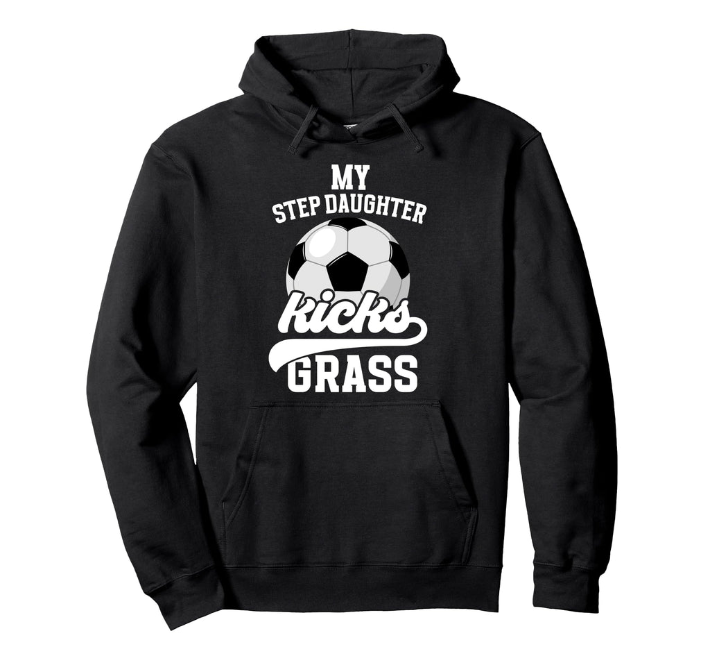 Proud Soccer Step Mom Soccer Hoodie - Casual Everyday Wear for Adults