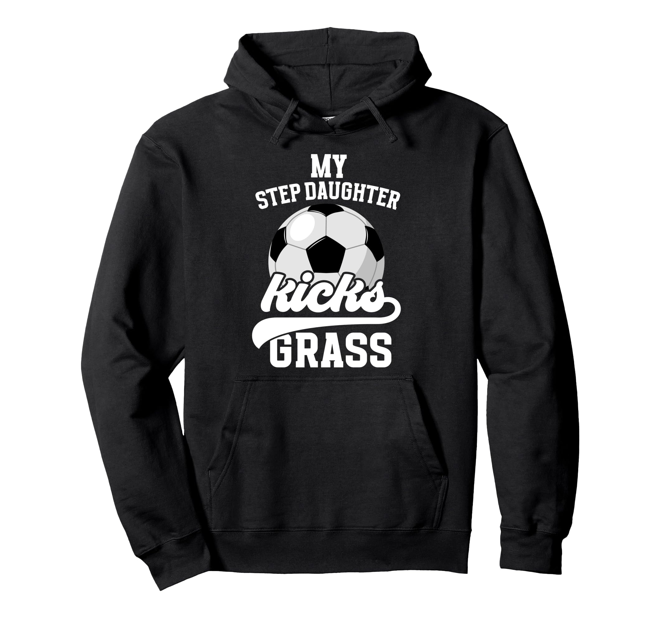 Proud Soccer Step Mom Soccer Hoodie - Casual Everyday Wear for Adults