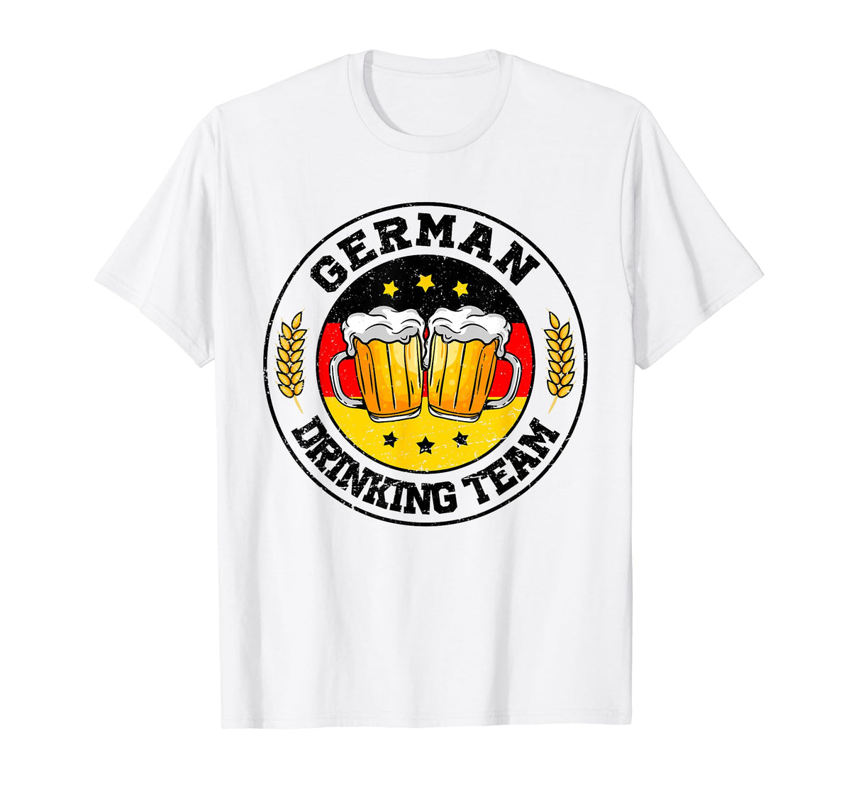 German Drinking Team Germany Flag T-Shirt - Aesthetic Graphic Men Women