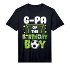 Mens Soccer G Pa Birthday Party Soccer T-Shirt - Graphic Print Men Women