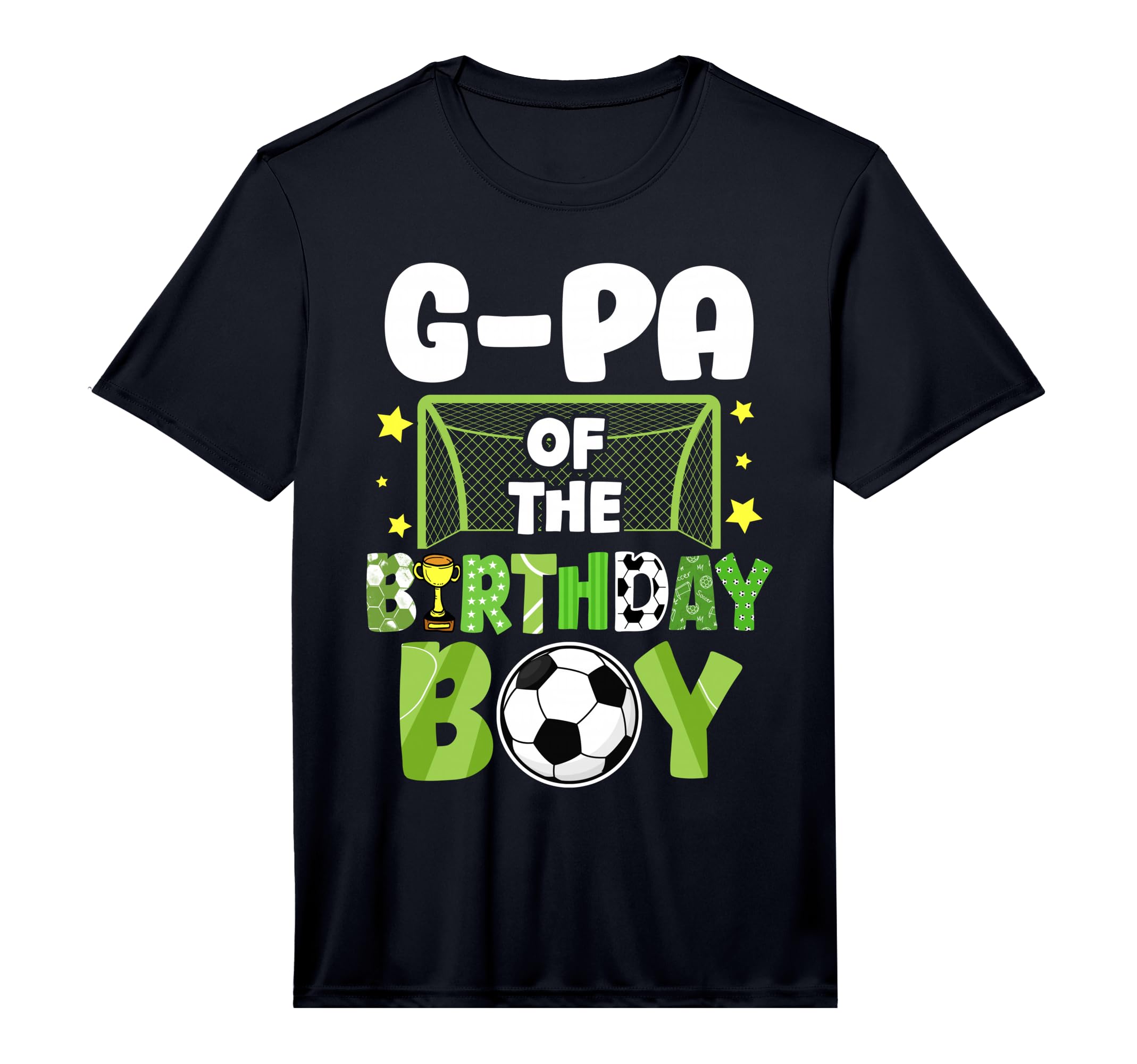 Mens Soccer G Pa Birthday Party Soccer T-Shirt - Graphic Print Men Women