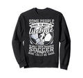 My Favorite Soccer Player Calls Me Sweatshirt - Unique Graphic for Adults